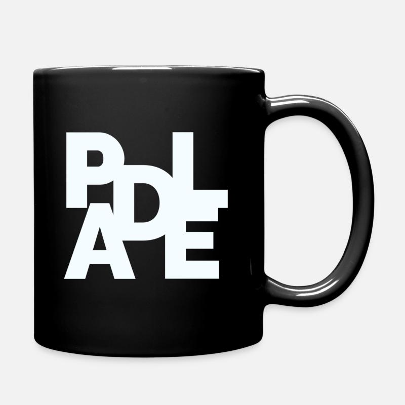 Padel - Tasse einfarbig - Schwarz