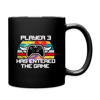 Player 3 has entered the game - Full Colour Mug - black - Right