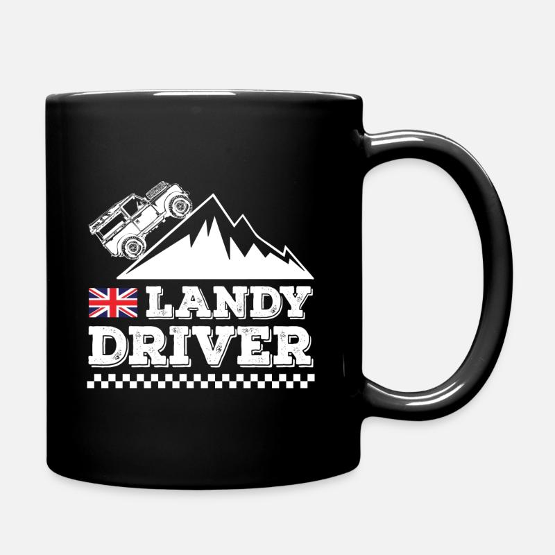 Landy Driver - Tasse einfarbig - Schwarz