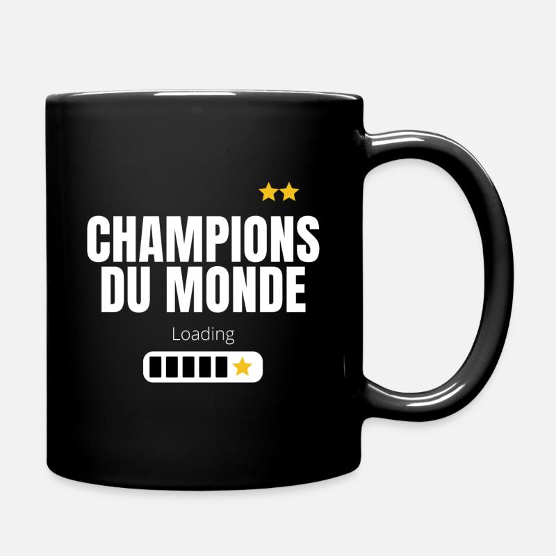 Champions du monde- loading - Mug uni - noir