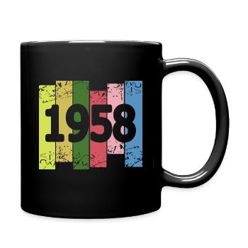 Witzig 1958 - Mug uni - noir - Droite