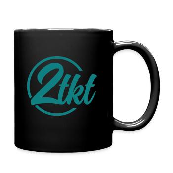 2tkt Petrol - Tasse einfarbig - Schwarz - Rechts