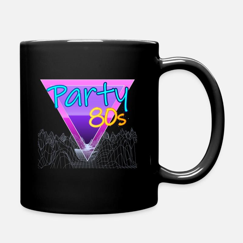 Party 80 Vintage Année Rétro - Mug uni - noir