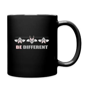 BE DIFFERENT - FLEDERMÄUSE - FLEDERMAUS - WÄSCHE - Tasse einfarbig - Schwarz - Rechts