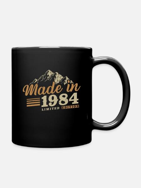 Fait en 1984 Vintage 1984 cadeau d’anniversaire - Mug uni - noir