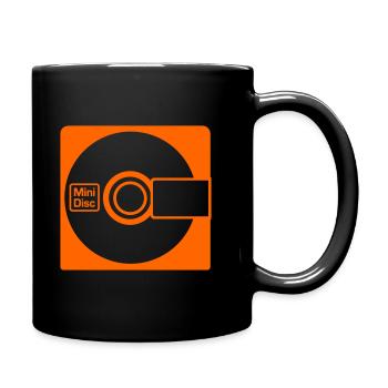 Classic MiniDisc icon - Full Colour Mug - black - Right