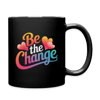 Altruisme Don désintéressé Donner d’école - Mug uni - noir - Droite