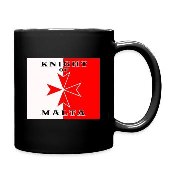 Knight of Malta - Tasse einfarbig - Schwarz - Rechts
