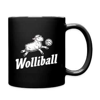 Volley-ball Volley-ball de plage Sports Joueurs de volley-ball - Mug uni - noir - Droite
