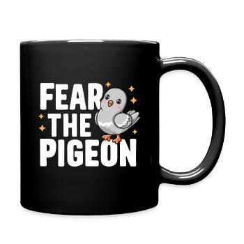 Pigeon Pigeons Animal Oiseau - Mug uni - noir - Droite