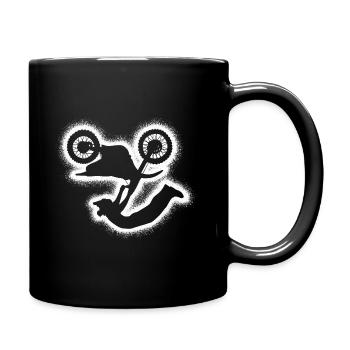 Motocross Dirt Bike Enfants Garçons Hommes Dirt Biker - Mug uni - noir - Droite