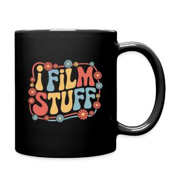 Filmemacher Filmregisseur Kameramann Film - Tasse einfarbig - Schwarz - Rechts