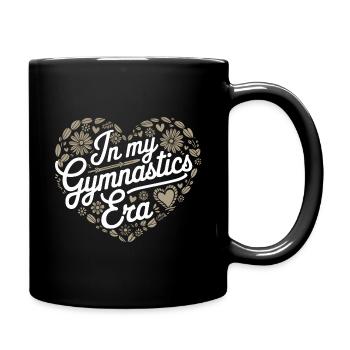 Turnen Turner Gymnastik - Tasse einfarbig - Schwarz - Rechts