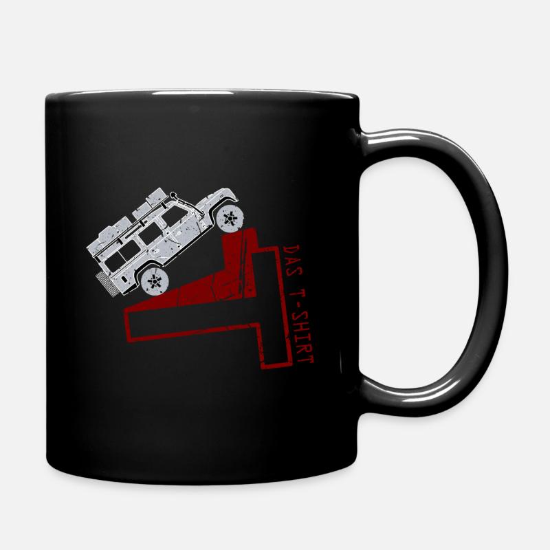 Das Defender T-Shirt - Tasse einfarbig - Schwarz
