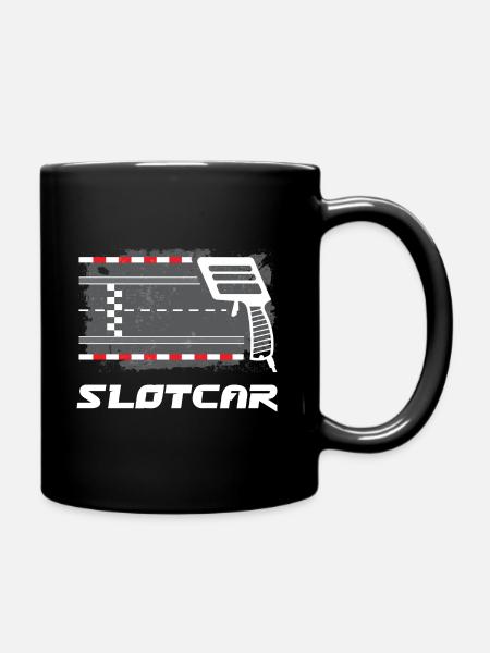 Slot car Regler - Tasse einfarbig - Schwarz