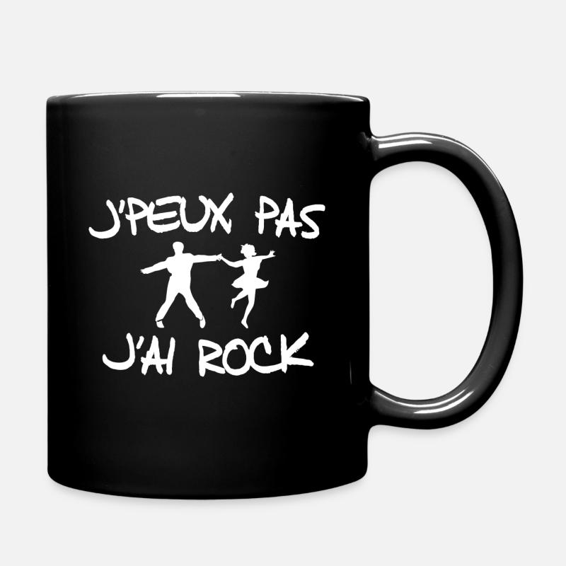 J'peux pas j'ai rock - Mug uni - noir