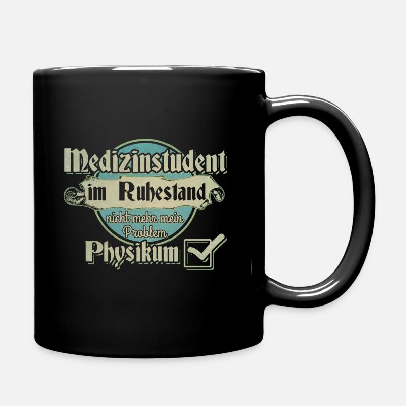 Medizinstudent Physikum - Tasse einfarbig - Schwarz