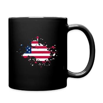 Lust 4 America - Full Colour Mug - black - Right