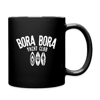 Bora Bora Yacht club - Mug uni - noir - Droite
