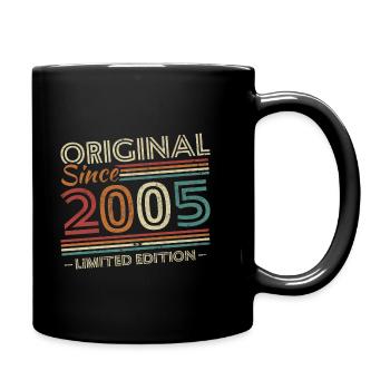 Original 2005 Vintage Cadeau D'anniversaire 2005 - Mug uni - noir - Droite