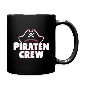 Pirate Carnaval Carnaval Déguisement - Mug uni - noir - Droite