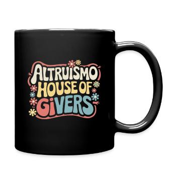 Altruisme Don désintéressé Donner d’école - Mug uni - noir - Droite