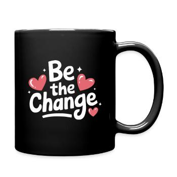 Altruisme Don désintéressé Donner d’école - Mug uni - noir - Droite