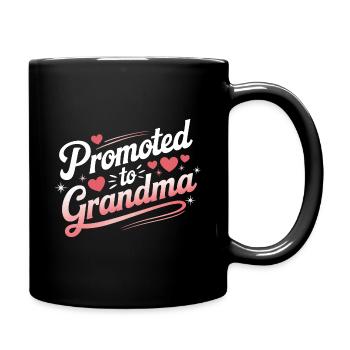 Grandma Grandmother Mother's Day Family - Full Colour Mug - black - Right