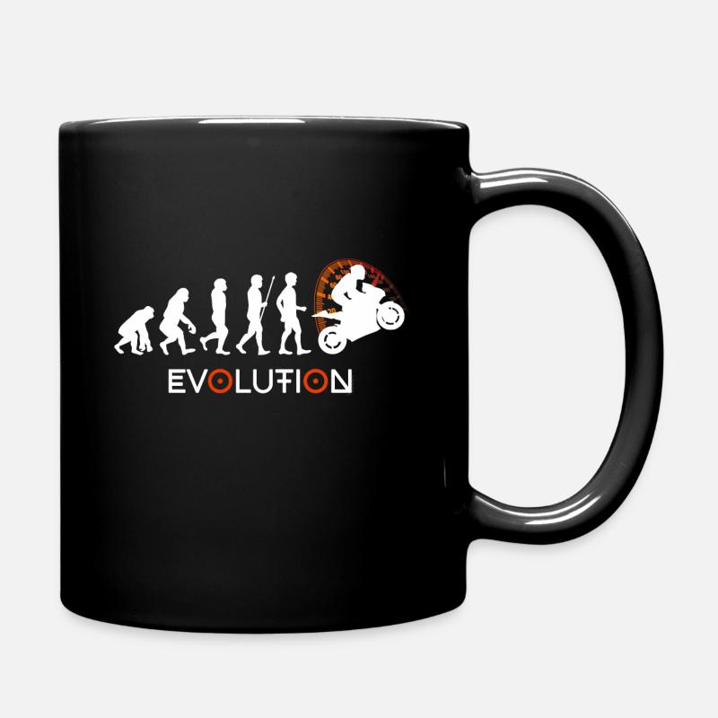Évolution des motards - Mug uni - noir