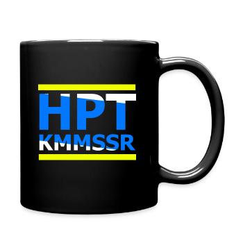 Hauptkommissar - Tasse einfarbig - Schwarz - Rechts