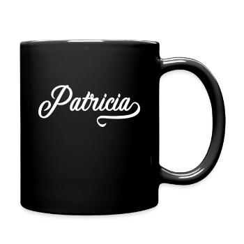 Patricia - First name - Full Colour Mug - black - Right