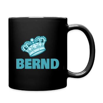 First name Bernd - Full Colour Mug - black - Right