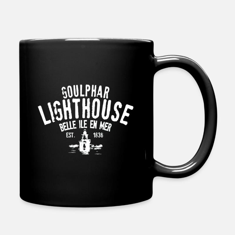 Goulphar Belle Ile en Mer - Mug uni - noir
