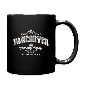 Vancouver Yachting Supply Country Club - Full Colour Mug - black - Right