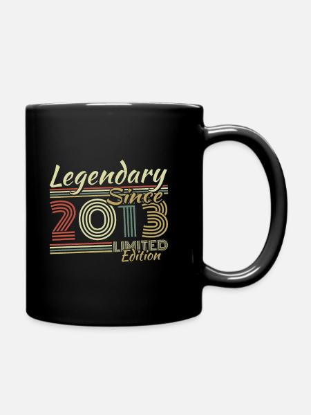 Vintage 2013 Cadeau Anniversaire Vintage Rétro - Mug uni - noir