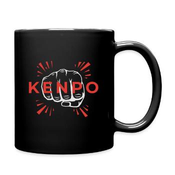 Kenpo Power Fist - Martial Arts - Tasse einfarbig - Schwarz - Rechts
