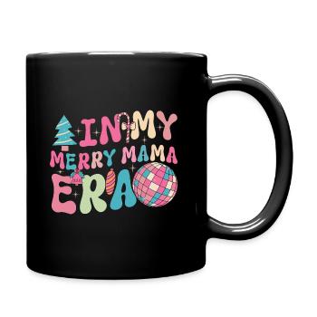 Dans ma joyeuse époque maman Noël Mères Parents - Mug uni - noir - Droite