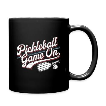 Pickleball Game On | Sport & Fun - Full Colour Mug - black - Right