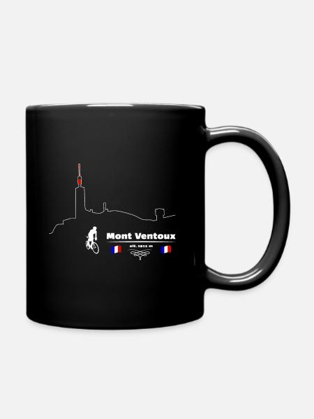 Vélo de route Mont-Ventoux, l’un de nos best-sellers - Mug uni - noir