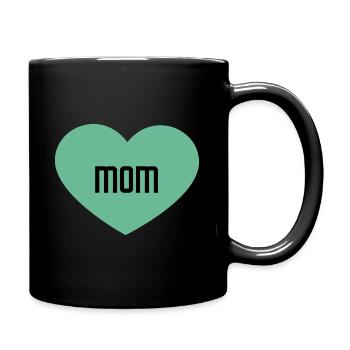Le meilleur est la maman - Mug uni - noir - Droite