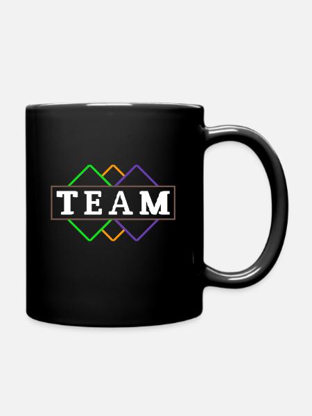 Team - Mug uni - noir