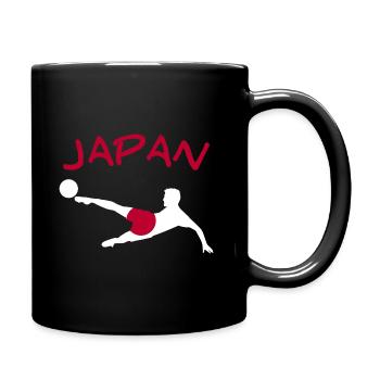 Japan Football 2022 - Full Colour Mug - black - Right
