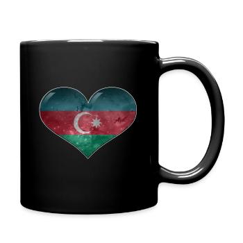 Cœur de l’Azerbaïdjan - Mug uni - noir - Droite