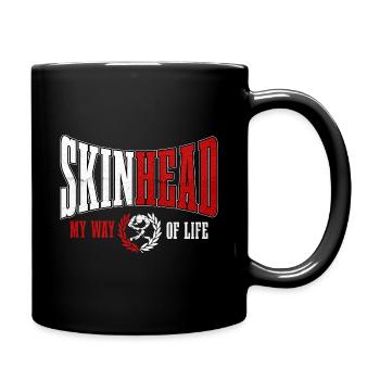 Oi Skinhead - Full Colour Mug - black - Right