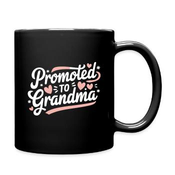 Grandma Grandmother Mother's Day Family - Full Colour Mug - black - Right