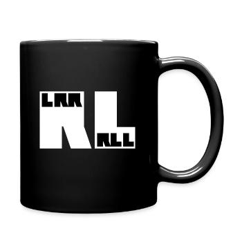 RLRRLRLL Drums Paradiddle - Mug uni - noir - Droite