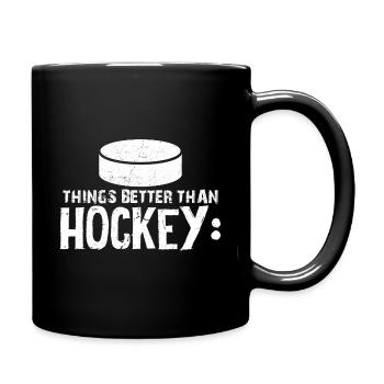 Eishockey Trainer Eishockey Spieler Eishockey Schl - Tasse einfarbig - Schwarz - Rechts