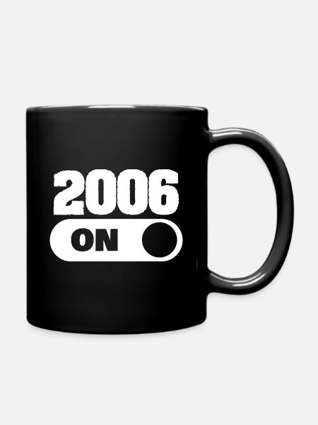 2006 - Tasse einfarbig - Schwarz