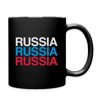 RUSSIA - Full Colour Mug - black - Right