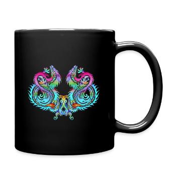Dragon Tribal - Mug uni - noir - Droite